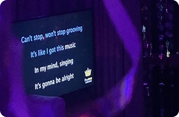 karaoke de la canción shake it off