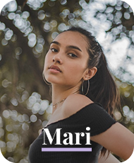Mari, fundadora del café