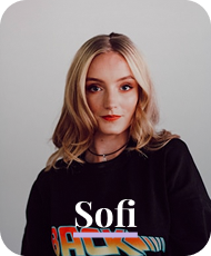 Sofi, barista en jefe del café